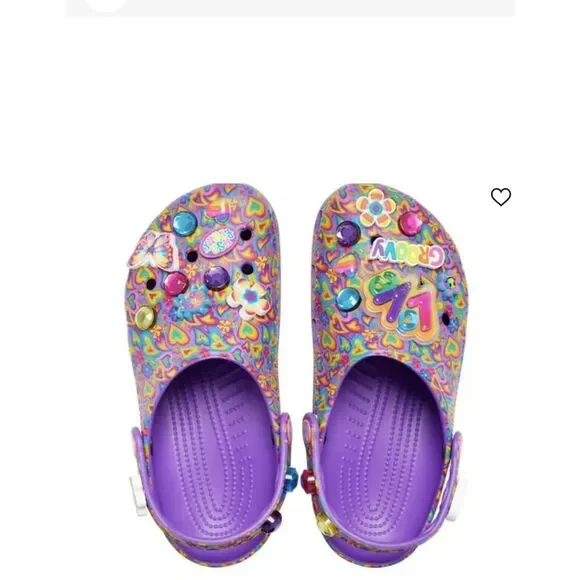 NEW in Box Croc X Lisa Frank Limited Edition Women's 10 - Picture 5 of 9